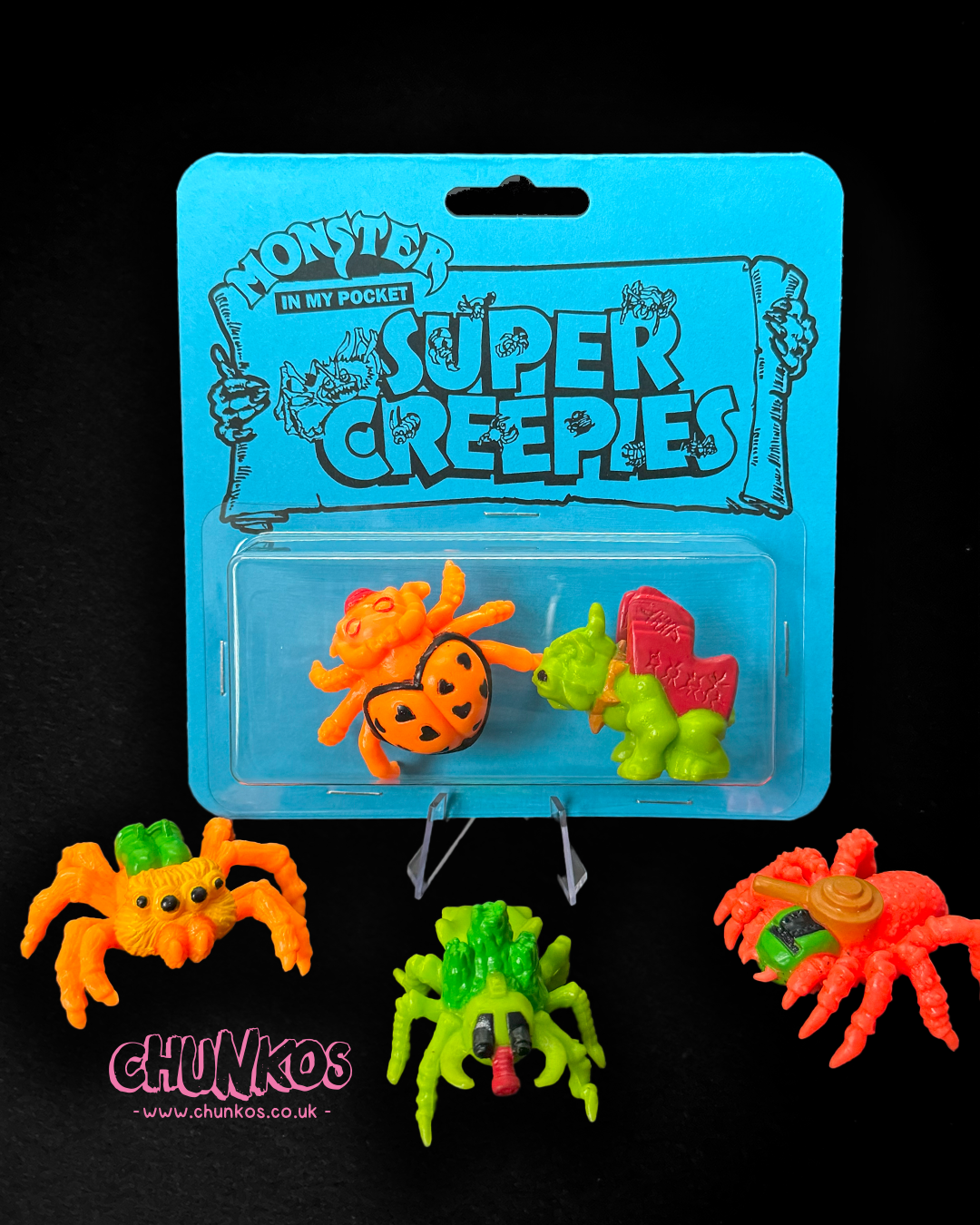 Vintage Monsters In My Pocket SUPER CREEPIES - Real Authentic 80s/90s Vintage Collectible Toys
