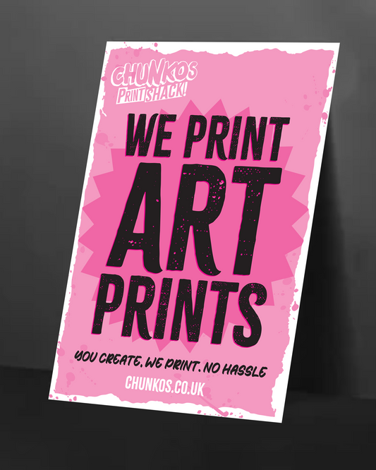 Custom A3 & A4 Art Prints – Premium Quality, Specialty Papers Available