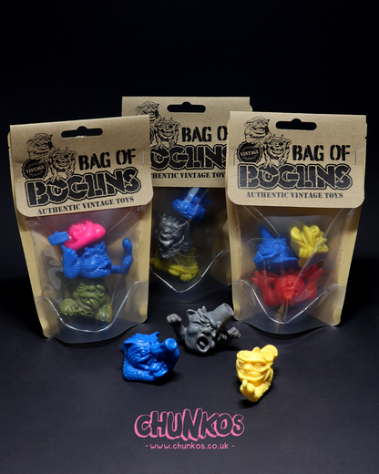 Vintage Boglins in a Bag Mini Figures - Real Authentic 80s/90s Vintage Collectible Toys