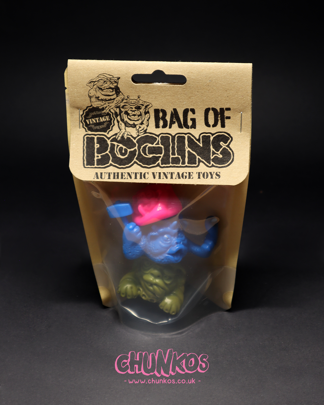 Vintage Boglins in a Bag Mini Figures - Real Authentic 80s/90s Vintage Collectible Toys