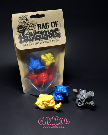 Vintage Boglins in a Bag Mini Figures - Real Authentic 80s/90s Vintage Collectible Toys