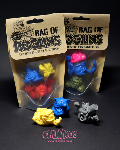 Vintage Boglins in a Bag Mini Figures - Real Authentic 80s/90s Vintage Collectible Toys