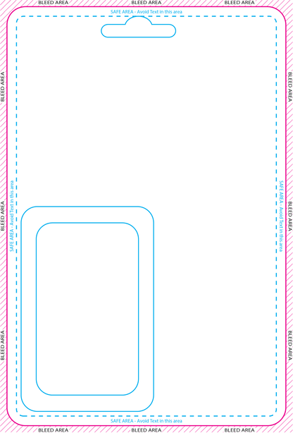 Free Template for Mini Figure Custom Card Backs – Design Your Own Card with Perfect Dimensions & Bleed