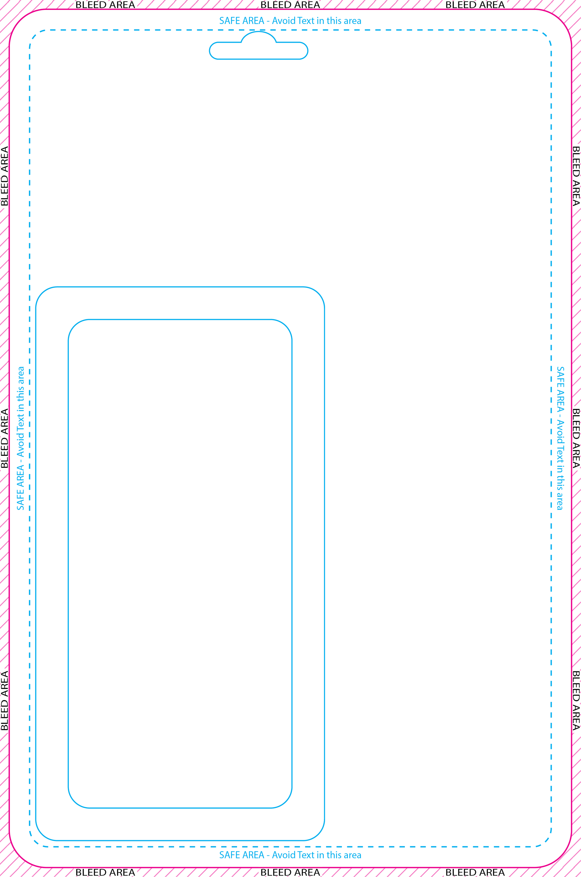 Free Template for 6 Inch Custom Card Backs – Design Your Own Card with ...