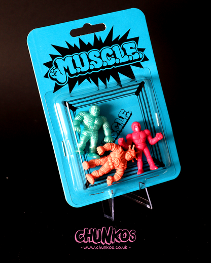 Vintage M.U.S.C.L.E MEN Kinnikuman mini Figures  - Real Authentic 80s/90s Vintage Collectible Toys