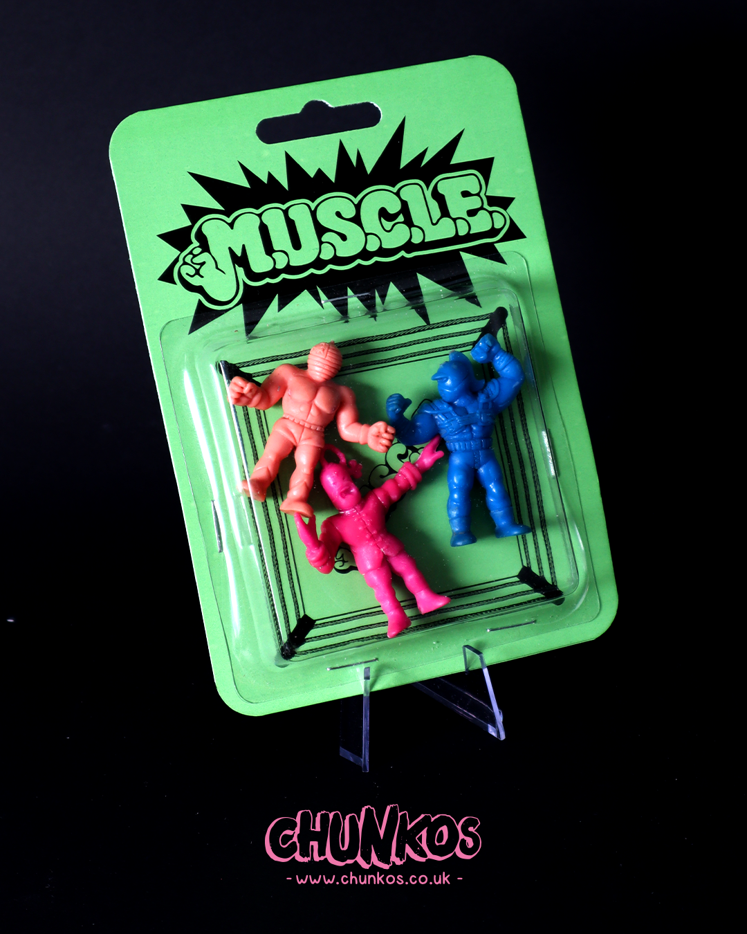 Vintage M.U.S.C.L.E MEN Kinnikuman mini Figures  - Real Authentic 80s/90s Vintage Collectible Toys