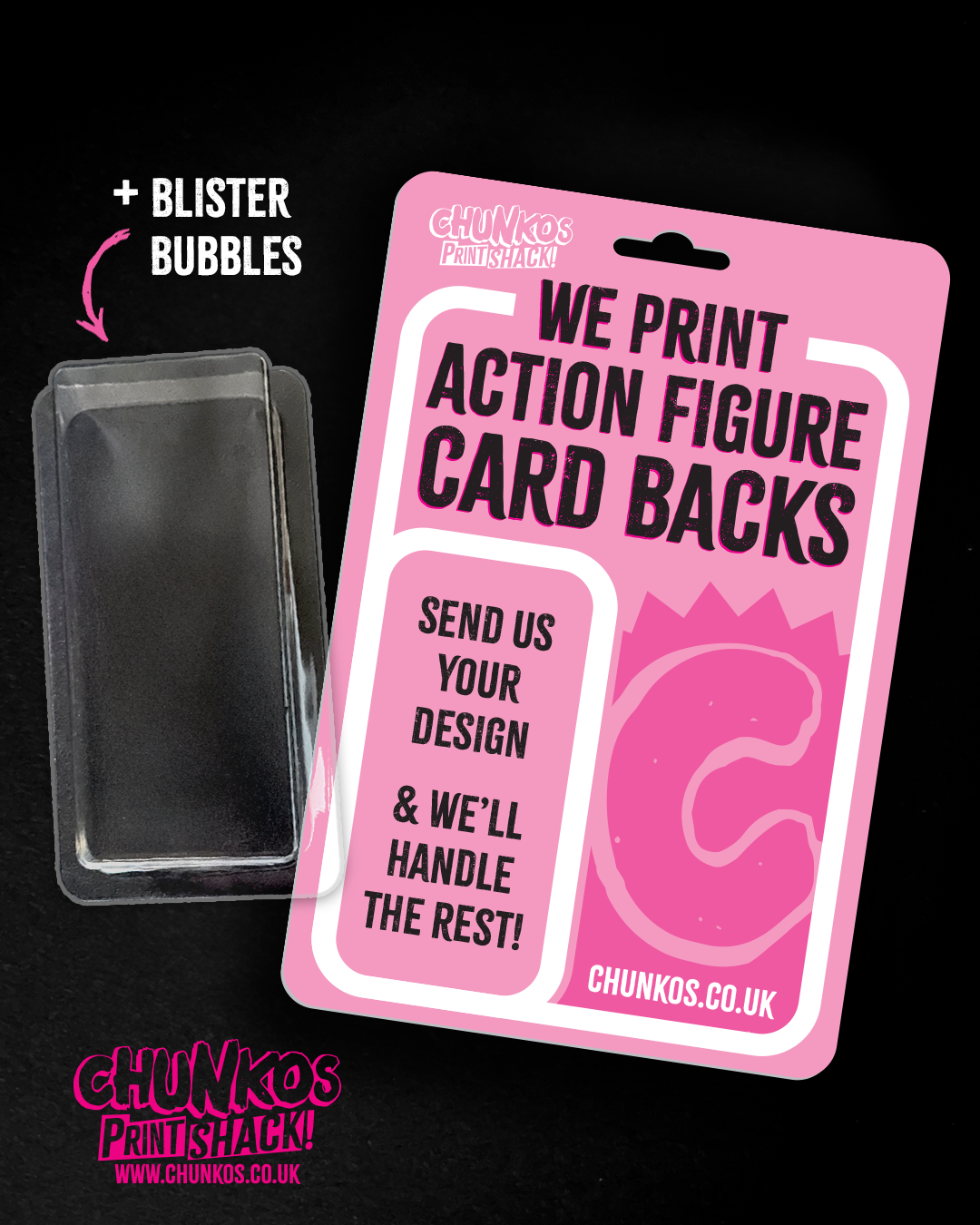 Collectable Card Back Custom Action Figure Card Backs – High-Quality Printing for Blister Pa ...