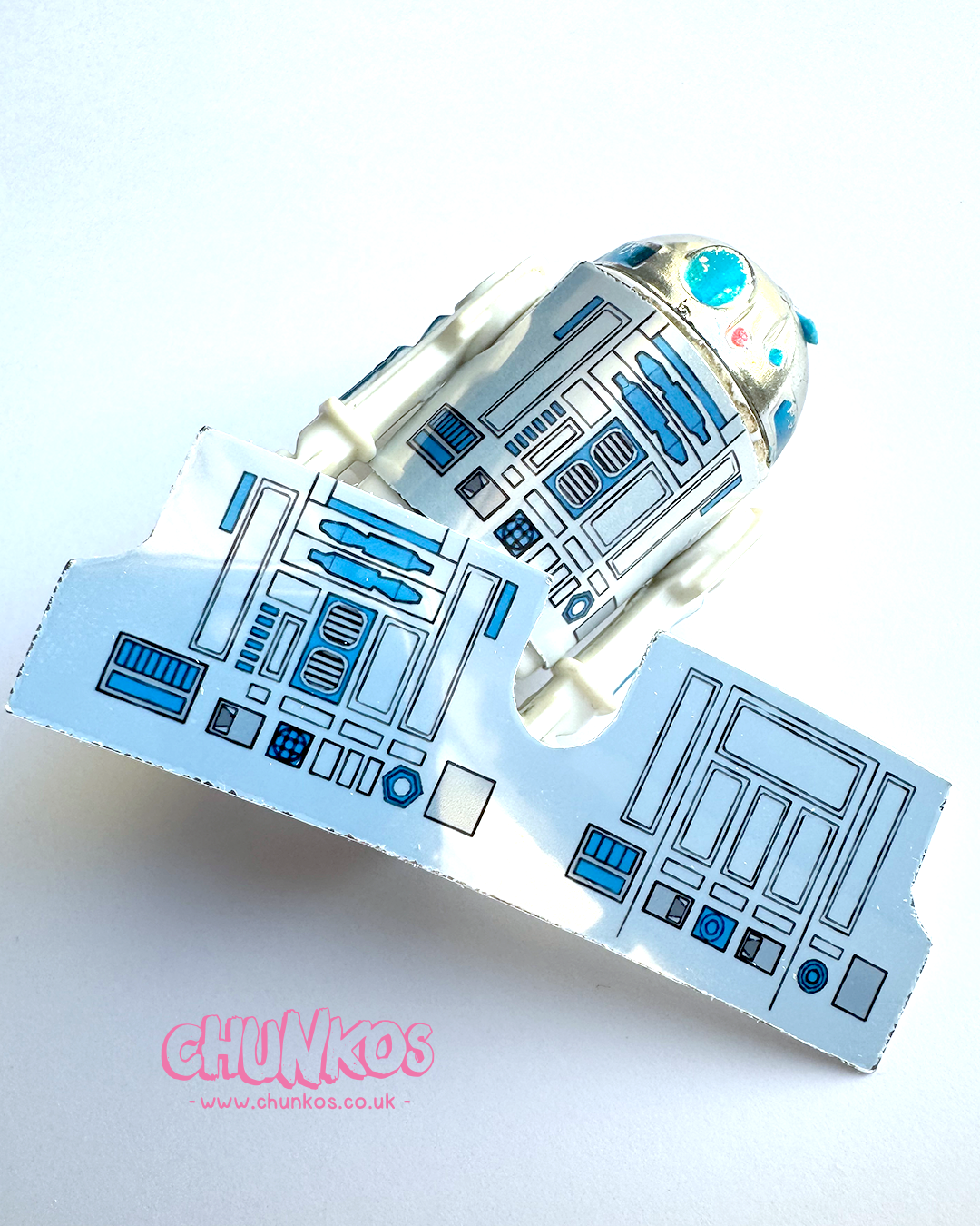 Vintage Kenner Star Wars R2-D2 & R5-D4 Replacement Stickers