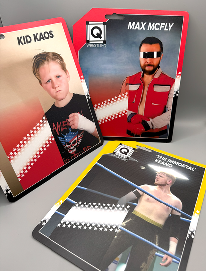 WWF Action Figure Custom Card Backs – Premium Collector Grade Quality & Blister Bubble Packaging
