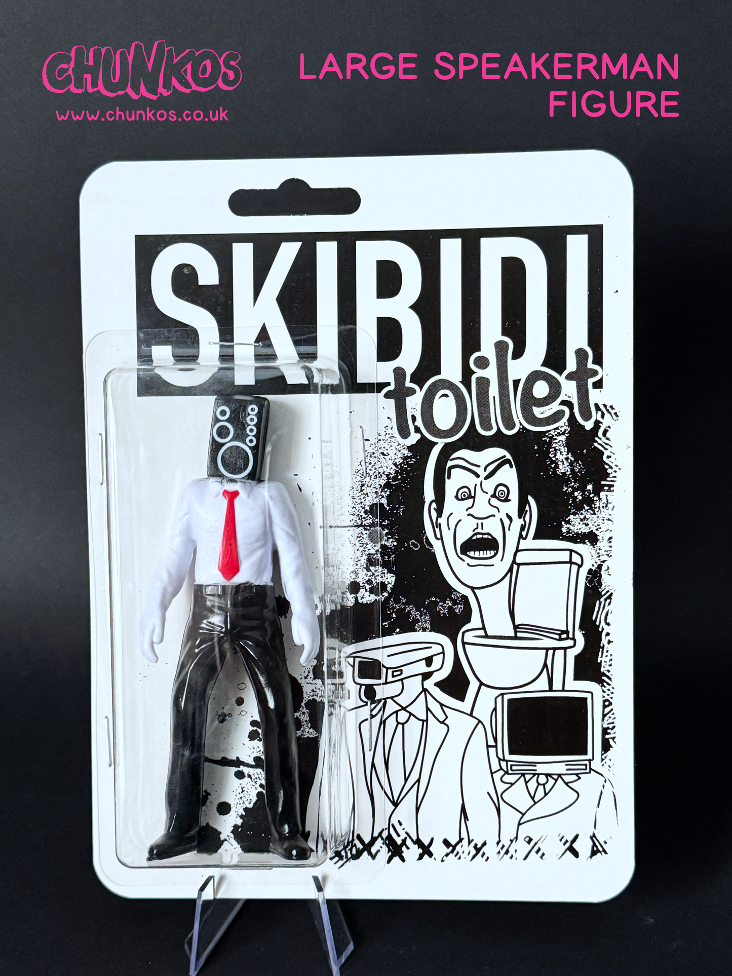 SKIBIDI Toilet Collectible Art Figurine Toys - Tv Man Titan Speakerman Cameraman -