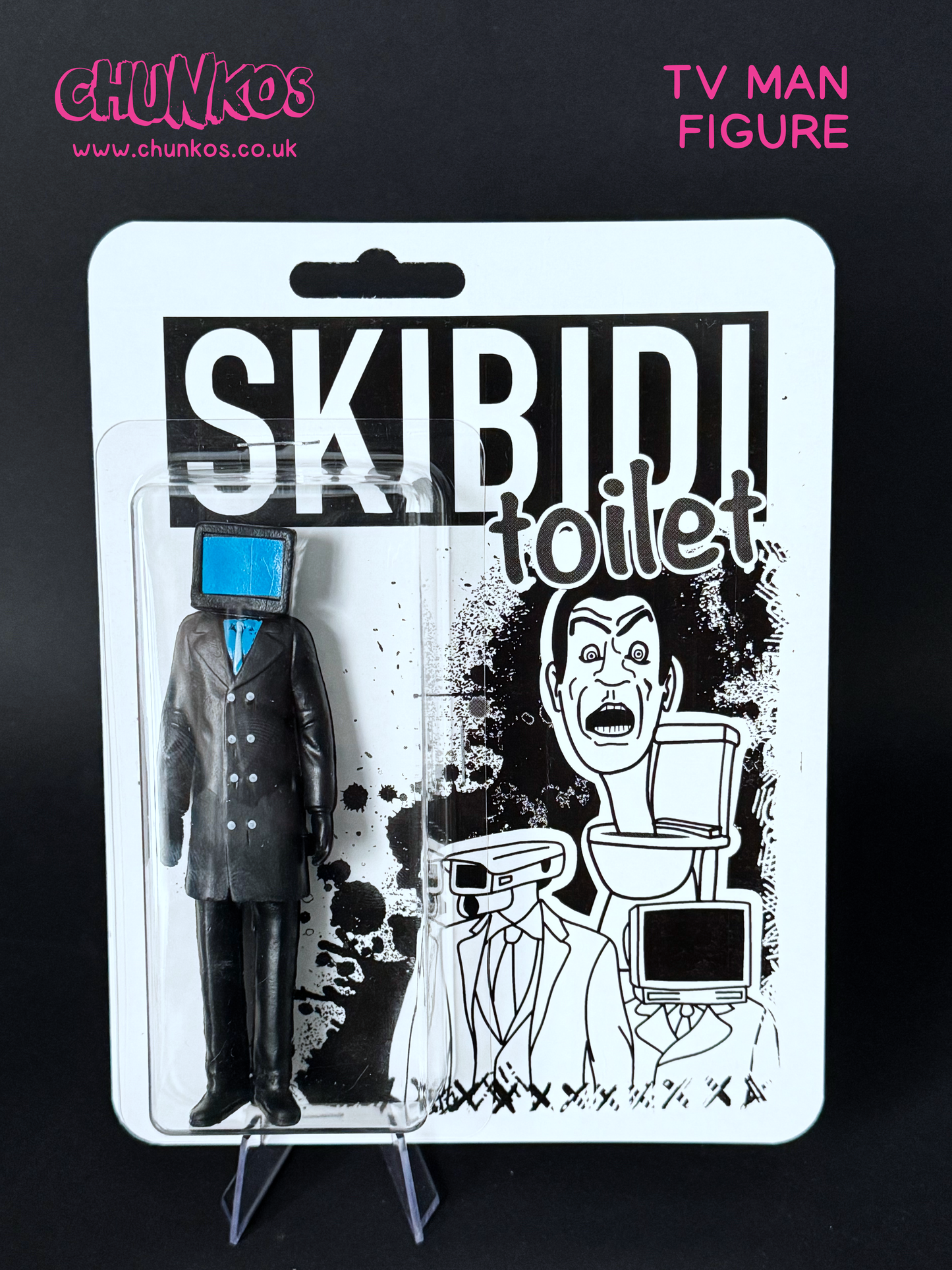 SKIBIDI Toilet Collectible Art Figurine Toys - Tv Man Titan Speakerman Cameraman -