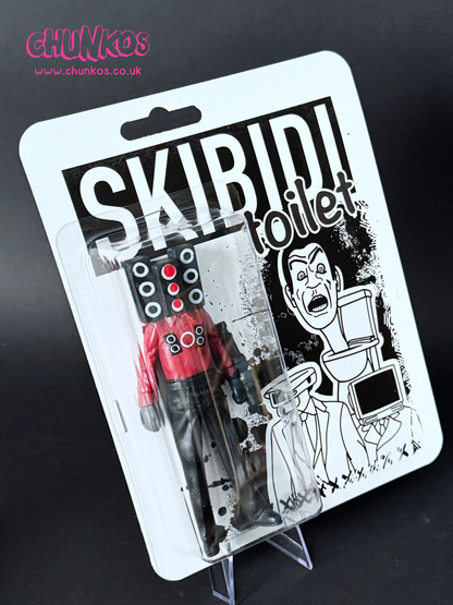 SKIBIDI Toilet Collectible Art Figurine Toys - Tv Man Titan Speakerman Cameraman -